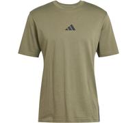 Adidas Essentials 3-Stripes Single Jersey Tee | grün | Herren | XS | JE6391 XS