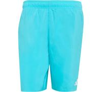 Badeshorts ADIDAS PERFORMANCE "ESS SH 8IN", Herren, Gr. XXL, N-Gr, lucid cyan, weiß, Obermaterial: 100% Polyester, Badehosen Badeshorts (78597969-XXL) lucid cyan, weiß