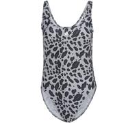 Adidas Essentials Animal Print U-Back Badeanzug Damen Badeanzug, schwarz 40