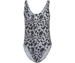 Adidas Essentials Animal Print U-Back Badeanzug Damen Badeanzug, schwarz 40