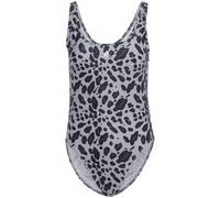 adidas - Women's Print U-Back Swimsuit - Badeanzug, Gr. L 44, grau (Black/White)
