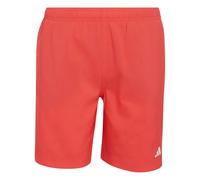 Badeshorts ADIDAS PERFORMANCE "SWIM KINDER", Jungen, Gr. 128, N-Gr, rot (lucid rot), Obermaterial: 100% Polyester, Badehosen Badeshorts (72946346-128) lucid rot