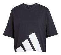 adidas Essentials BIG Logo Boyfriend T-shirt black-white (095A) L