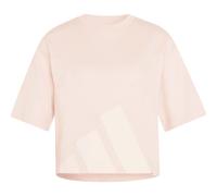 Adidas Essentials Big Logo Boyfriend Graphic Kurzarm-t-shirt M Blush Pink / Pink Tint