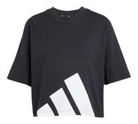 Adidas Essentials Big Logo Boyfriend Kurzarm-t-shirt XS Black / White