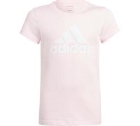 adidas Mädchen Essentials Big Logo Cotton Tee, Clear Pink/White, 13-14 Years