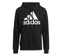 adidas Herren Essentials Big Logo Hoodie BLACK/WHITE M (4064044984937)