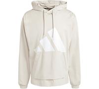 adidas Herren Essentials Big Logo Single Jersey Hoodie, Wonder Alumina/White, XL