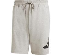 adidas Essentials Big Logo Single Jersey Sweatshorts Herren IS6908 - medium grey heather/black XXL