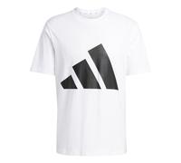 adidas Essentials Big Logo T-Shirt Herren - weiß/schwarz - 2XL