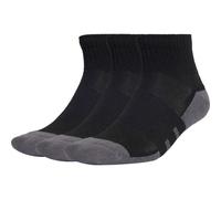 3er Pack adidas Essentials Climacool Quarter Socken JC6453 - black/grey six 37-39