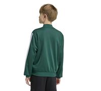 adidas J 3S FZ TR TT Freizeitjacke Kinder - CGREEN/Weiß 152 CGREEN/WHITE