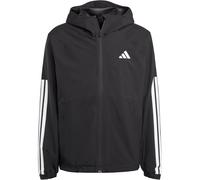 adidas Essentials Climaproof 3-Streifen Regenjacke mit Kapuze JM1056 - black XS