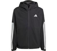 adidas Essentials Climaproof 3-Streifen Regenjacke mit Kapuze JM1056 - black XL
