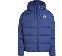 adidas Essentials Climawarm 3-Streifen Puffer Steppjacke mit Kapuze JX7799 - dark blue XL