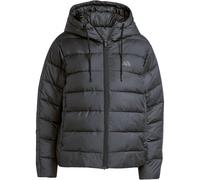 adidas Essentials Climawarm 3-Streifen Synthetic Daunenjacke mit Kapuze Damen JX7814 - black XS