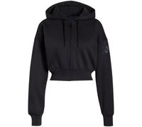adidas Essentials Contemporary Fleece Kapuzenjacke Damen KF6245 - black XL