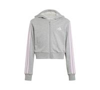adidas Essentials Crop Sweatjacke Kinder grau | Größe: 152