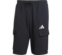Adidas Men's Essentials FEELCOZY French Terry Cargo Short, Black/White, XL