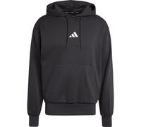 Adidas Herren Hoodie Essentials FEELCOZY Fleece Schwarz/Weiß Größe S