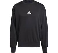adidas Herren Essentials FEELCOZY Fleece Sweatshirt, Black/White, S