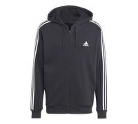 adidas - 3-Stripes FL Full Zip Hoodie - Hoodie, Gr. M, grau (Black)