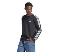 Adidas Essentials Fleece 3-Streifen Sweatshirt Schwarz XL