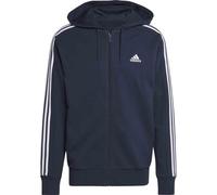 adidas ESSENTIALS FRENCH 3-STRIPES HOODIE Herren Sweatshirt, dunkelblau, größe S