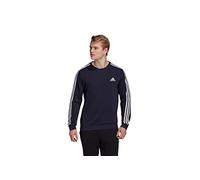 adidas Essentials French Terry 3-Stripes Sweatshirt mit Kapuze und Reißverschluss für Herren