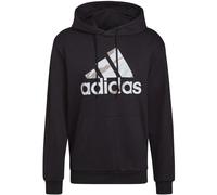 Adidas Essentials French Terry Camo-Print Hoodie Herren Kapuzensweater, schwarz M
