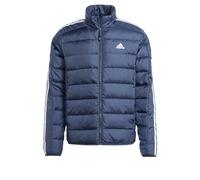 adidas Essentials Herren-Daunenjacke, 3 Streifen, leichte Oberbekleidung, Tinte, L