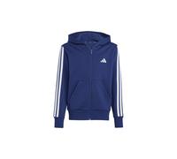 adidas Essentials Kapuzenjacke Kinder - blau/weiß - 140