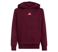 Kapuzensweatshirt ADIDAS SPORTSWEAR "ESSENTIALS KIDS HOODIE", Mädchen, Gr. 164, rot (maroon, pure turbo), Obermaterial: 71% Baumwolle, 29% Polyester, normal, Rundhals, angesetztes Bündchen, Sweatshirt
