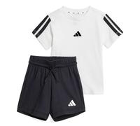 adidas Unisex Baby ESSENTIALS T-SHIRT SET, white/black, 18-24 Months