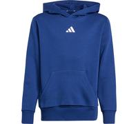 adidas - Kid's Small Logo Fleece Hoodie 225 - Hoodie, Gr. 128, blau (DarkBlue/White)