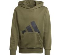 adidas Essentials Hoodie Kinder JC9675 - olive strata/black 140