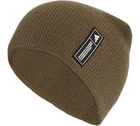 adidas Essentials Label Beanie KG9581 - olive strata/white 54 - 60 cm