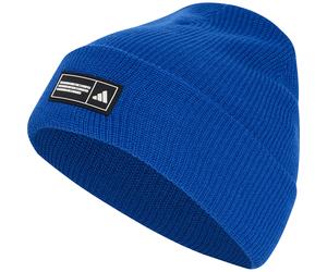 adidas Essentials Label Cuffed Mützen & Beanies team royal blue-white Größe 60cm Lifestyle | Laufen Schnell trocknend