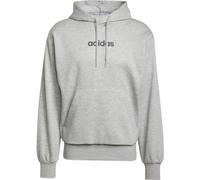 Adidas Essentials Linear Fleece Kapuzenpullover M Medium Grey Heather / Black