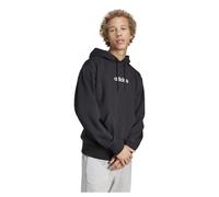 Adidas Kapuzensweatshirt M LIN FL HD Herren schwarz-weiß Gr. M 55% Baumwolle