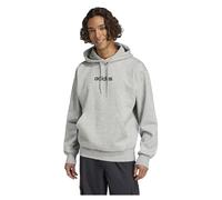 Adidas Herren Kapuzenpullover Essentials LINEAR Fleece Grau meliert/Schwarz XL