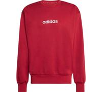 adidas Essentials Linear Fleece Sweatshirt active maroon-white (ACE3) M