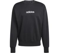 ADIDAS Herren Sweatshirt Essentials Linear Fleece (JM1759) L BLACK/WHITE