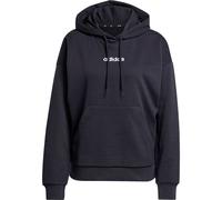adidas Essentials Linear French Terry Hoodie Damen JV7841 - black/white M