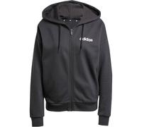 adidas Essentials Linear French Terry Sweatjacke Damen JC8274 - black/white XS