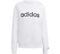 Adidas Essentials Linear French Terry Sweatshirt Damen Sweatshirt, weiß M