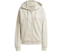 Adidas Essentials Linear French Terry Reißverschlusspullover 2XL Wonder Alumina / White