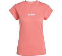 T-Shirt ADIDAS SPORTSWEAR "W LIN SJ T", Damen, Gr. M, semi turbo, weiß, Obermaterial: 100% Baumwolle, sportlich, Rundhals, Shirts, Basic T-Shirt aus weichem Material (11793101-M) semi turbo, weiß