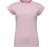 adidas ESSENTIALS LINEAR SINGLE Damen T-Shirt, rosa, größe XS