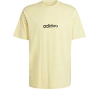adidas ESSENTIALS LINEAR SINGLE JERSEY Herren T-Shirt, gelb, größe M